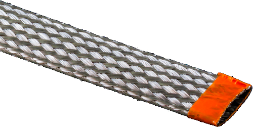 Tubular Metal Braid ASTM A580 Drawn Stainless Steel, 100-004