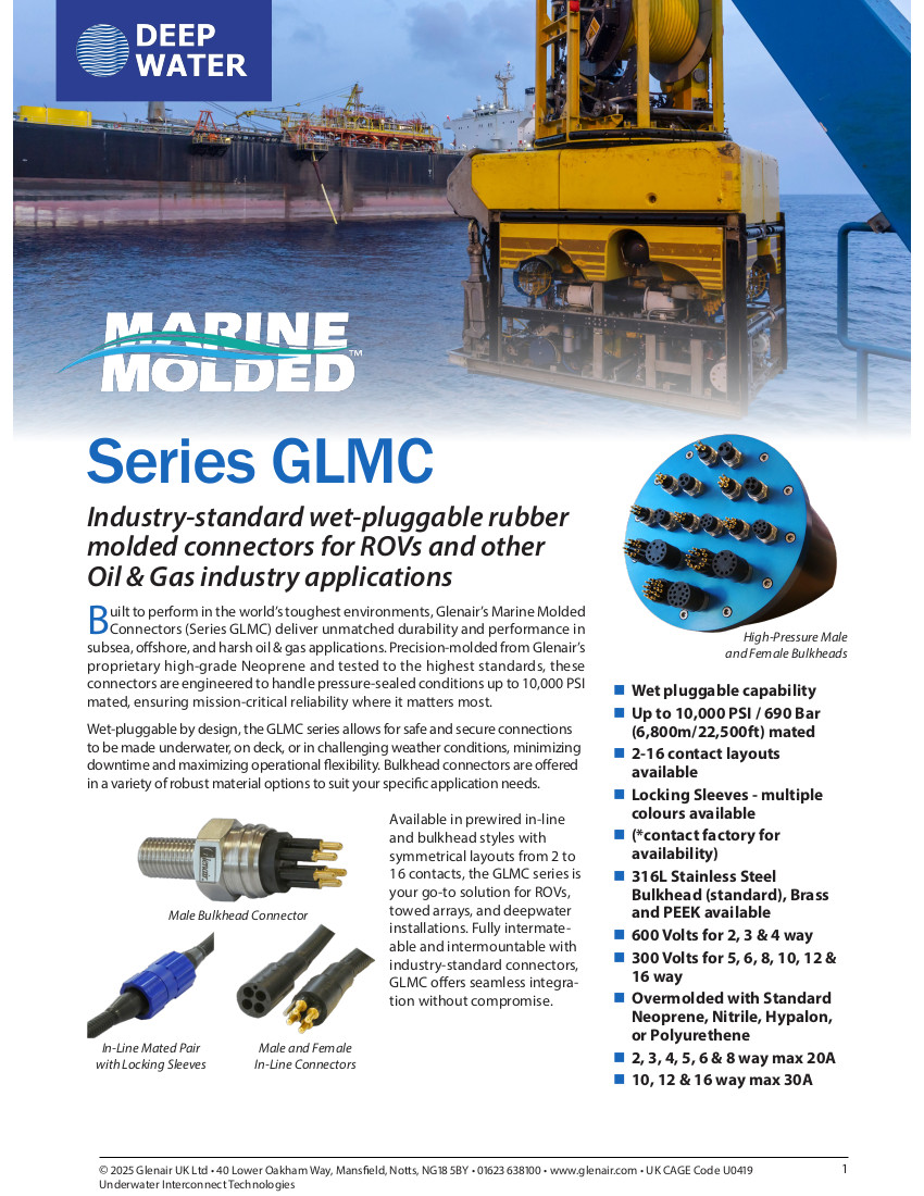 Marine Molded Connectors