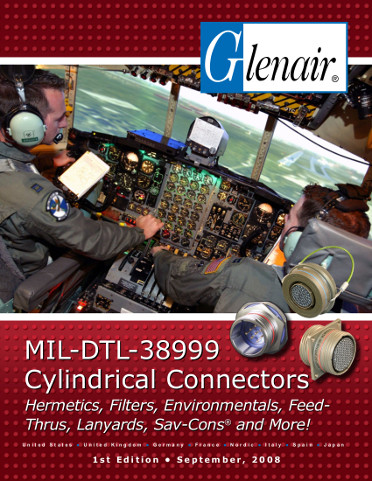 MIL-DTL-38999 Series I, II, III and IV Cylindrical Connectors