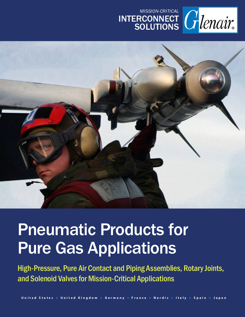 Pneumatic Products for Pure Gas Applications