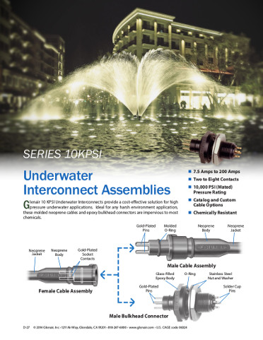 Underwater Interconnect Assemblies