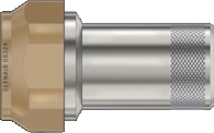 347F129 Shorting Cap Backshell, Composite, Self-Locking