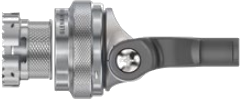 Swing-Arm Flex Clamp, EMI Banding Adapter, Aluminum 871F005