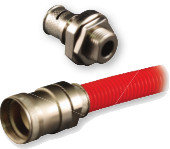 Economical Annular Polymer-Core Convoluted Tubing and Fittings