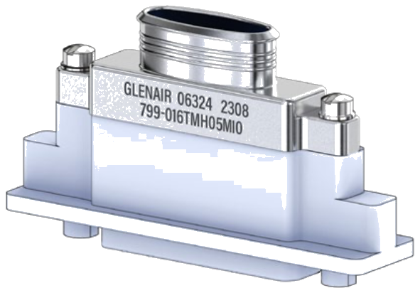 799-016 EMI Banding Backshell, Panel Mount