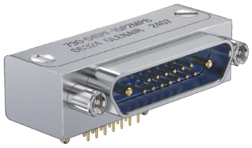 790-041 PCB Receptacle, 90 Degree PC Tails
