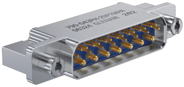 790-043 PCB Receptacle, Straight PC Tails