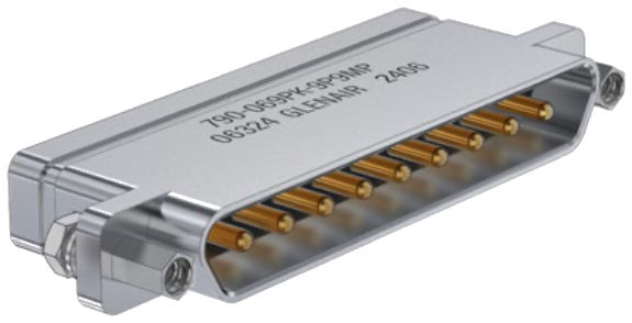 790-069 Cable Receptacle, Solder Cup Contacts