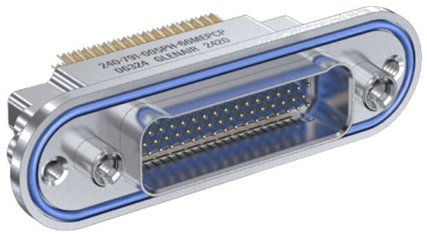 240-791-005 Panel Receptacle, Solder Cup, Filtered