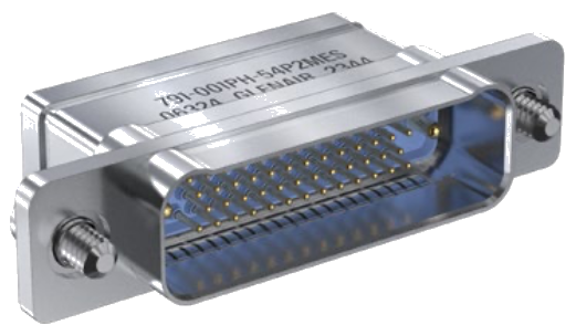 791-001 Cable Receptacle, Backshell Groove