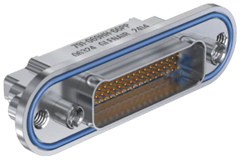 791-069 Panel Receptacle, Hermetic