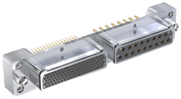 793-006 Panel Mount, Straight PCB Tails