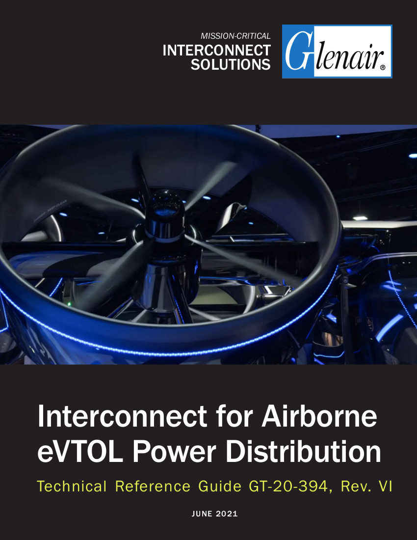 Interconnect for Airborne eVTOL Power Distribution