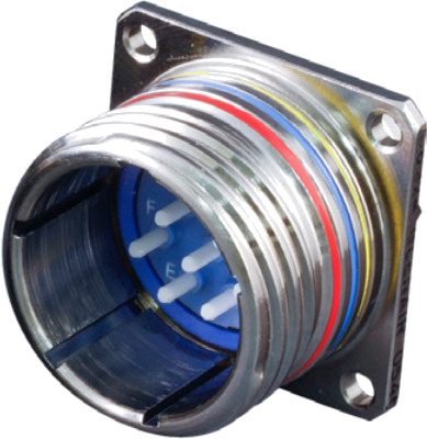 Wall Mount Receptacle, Round Holes, Multi-Channel 180-091-H7