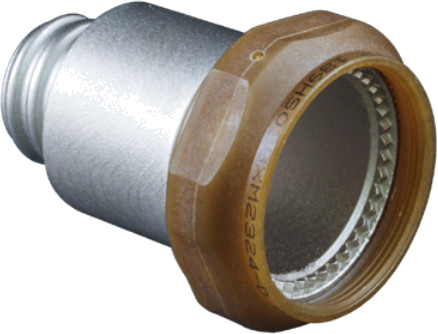 Composite Backshell with Helical Conduit Adapter 189-038