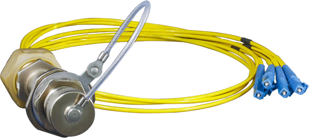 Inside-the-Box Pigtail Assembly with FiberCon Backshell FO1004