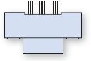 PCB Micro-D Filter Connectors Vertical Mount 240-031