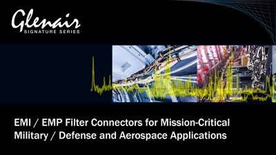 Glenair EMI / EMP Filter Connectors Video Overview