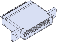 Series 79 Filtered Filtered Cable Receptacle with Solder Cup Termination, 240-790-069