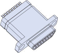 Series 79 Filtered Cable Plug with Solder Cup Termination, 240-790-070