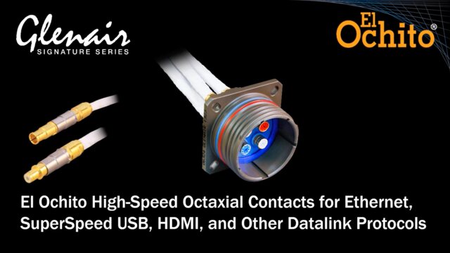 El Ochito High-Speed Octaxial Contacts for Ethernet, SuperSpeed USB, HDMI, and Other Datalink Protocols