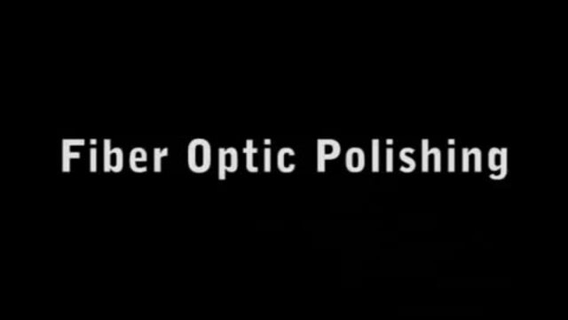 Fiber Optic Terminus Polishing - Step 3