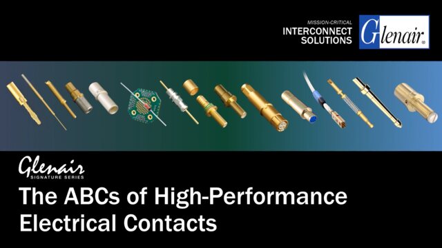 The ABCs of High Performance Electrical Contacts