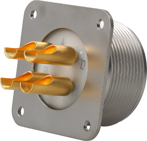 Threaded Coupling Box Mount Receptacle Connector, 250-013