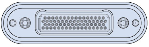Rear-Panel Mount Hermetic Receptacles, Pin Face Scoop-Proof, 791-069