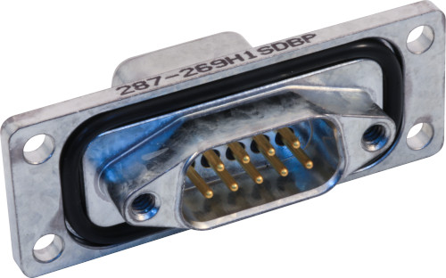 D-Subminiature Pin-to-Socket Feedthrough, 280-114