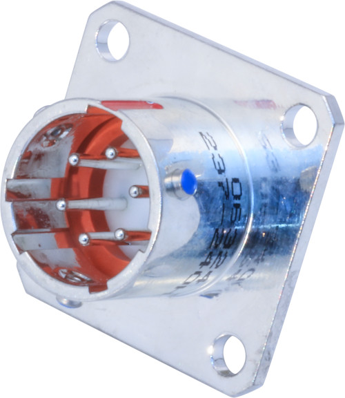 Special Square Flange Mount Receptacle, 237-240
