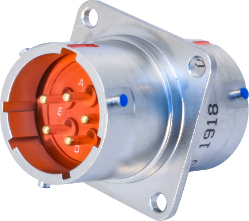 Narrow Flange Mount Bulkhead Feed-Thru, 947-303