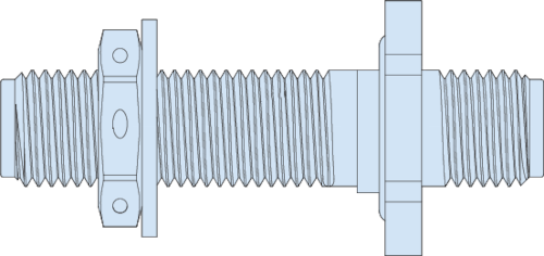 50 Ohm SMA/F-SMA-F Special Connector Adapter, GRF05-0014