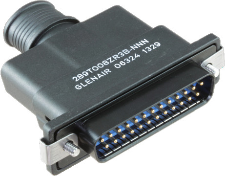 EMI Backshell, One-Piece, Environmental, 289T008 Top Entry, 289S008 Side Entry