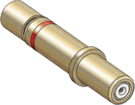 75 Ohm Coaxial Pin Contact for Combo HiPer-D® Connectors, 852-086