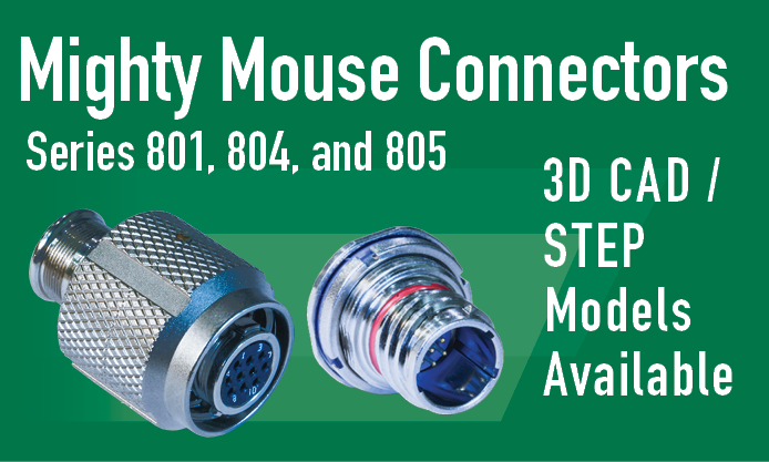 Mighty Mouse Connector 3D CAD Model Files