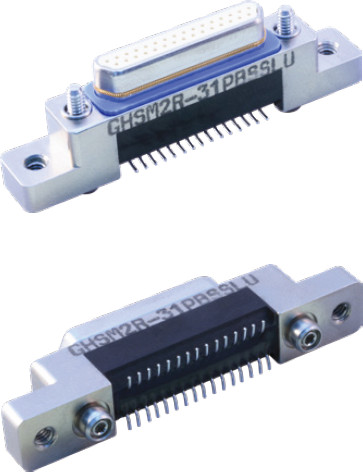 GHSM-BSS Straight Surface-Mount Pin and Socket PCB Connectors (Jackscrew Hardware)