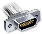 Insulated Wire Pigtail Metal Shell Micro-D Connectors, Series MWDM