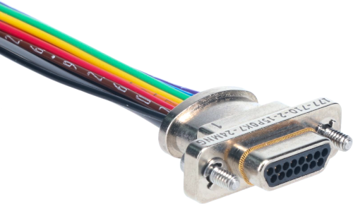 Metal Shell Micro-D Connectors for Harnessing Applications