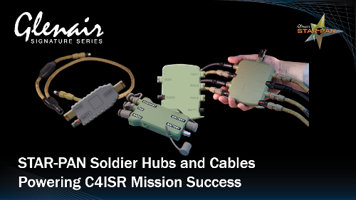 STAR-PAN Soldier Hubs and Cables Powering C4ISR Mission Success