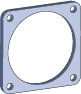 Flange Gaskets for Series 800, 801, 802, 803, and 805 Mighty Mouse Flange Receptacles 809-108