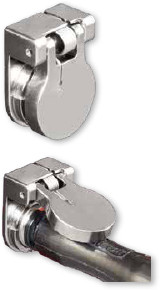 Jam-Nut Receptacle Push-Pull, Spring-Loaded ProSeal™ Cover, 667-282