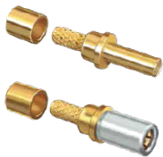 Size #12 3 GHz Matched Impedance 50 Ohm Coax Contacts 852-016