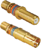 Size #8 Coax Contacts for 95 Ohm Cable 852-007-08