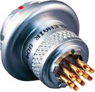 Hermetic Receptacles with PC Tails or Solder Cups, 804-006