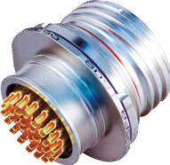 Glass-Sealed Hermetic Receptacle with Solder Cup or PC Tail Contacts, 805-019