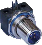 Series 800 PCB Mount Right Angle Header Receptacle 800-032