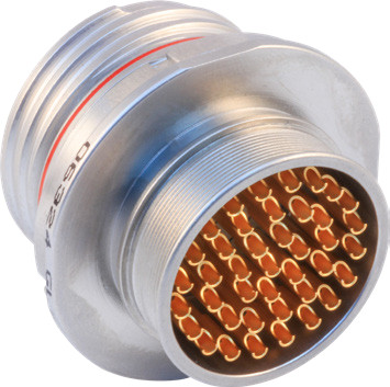 Hermetic Solder Cup Receptacles with Integrated Accessory Threads or Banding Porch, 801-105 and 801-106