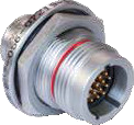 Series 802 Hermetic Receptacle with Crimp Removable Termination 802-056