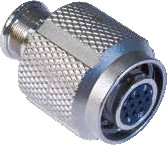 Environmental Plug with Crimp Contacts, 805-001
